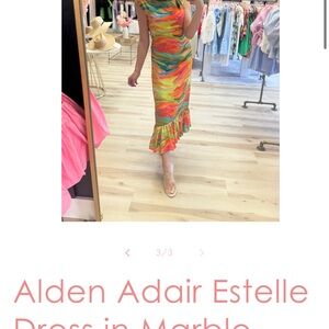 Alden Adair Estelle Dress in Marble